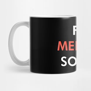 Flat Mercury Society (Light) Mug